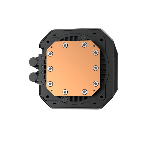 DeepCool   LM240  max 36.07dB  max. 112,52 m3/h  2x12cm  LED kijelző Vízhűtés Fekete