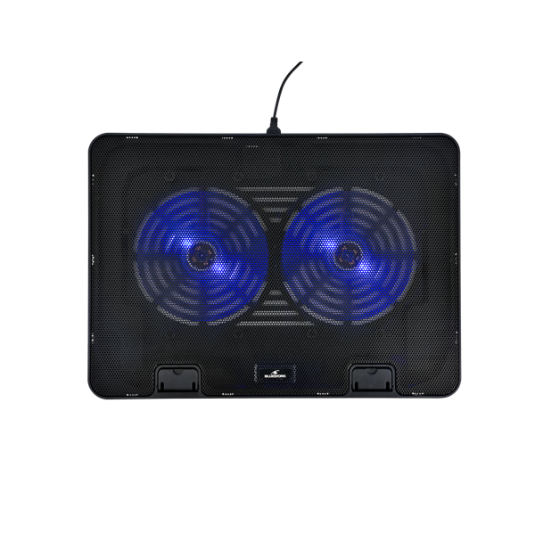Bluestork  NB-COOLER-ONE 17"-ig LED  2xUSB-A Notebook Hűtőpad