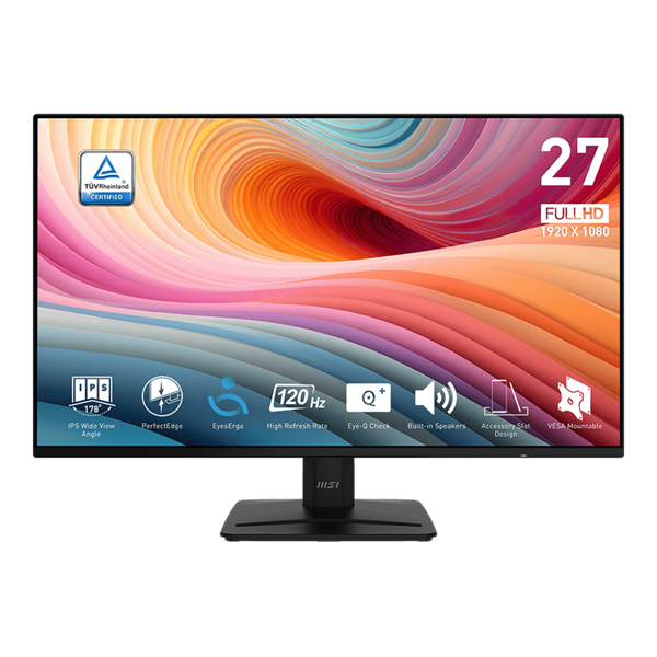 MSI Business PRO MP271A E2 27" FHD 1920x1080 IPS 120Hz Monitor MSI Business PRO MP271A E2 27" FHD 1920x1080 IPS 120Hz Monitor