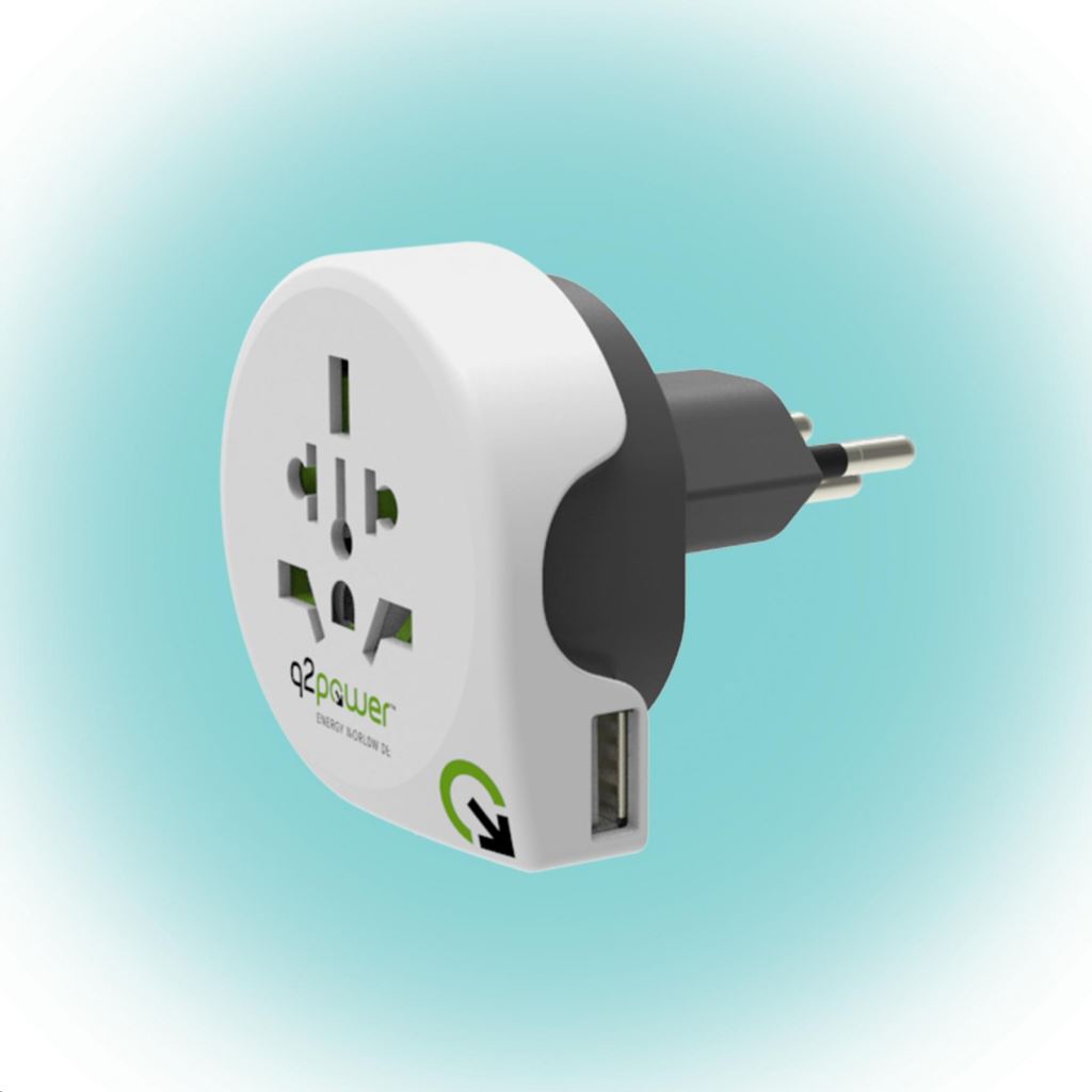 Somogyi Utazóadapter, "World to Switzerland" USB (1.100210) Somogyi Utazóadapter, "World to Switzerland" USB (1.100210)