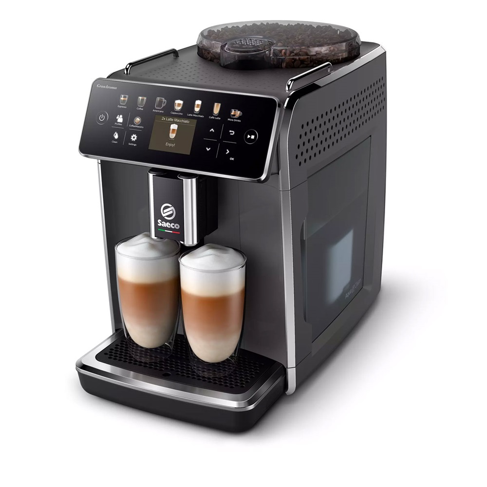 Saeco GranAroma SM6580/10 automata kávégép automata tejhabosítóval