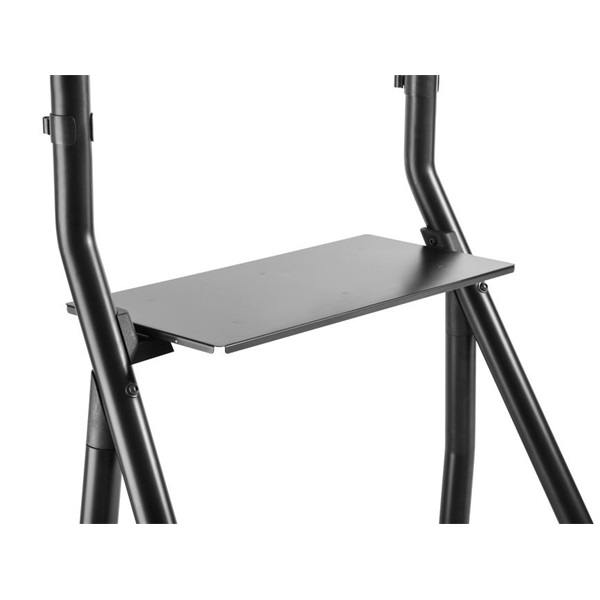 Equip 650609  60"-105" álló  gurulós  Max.:100kg TV állvány Fekete 