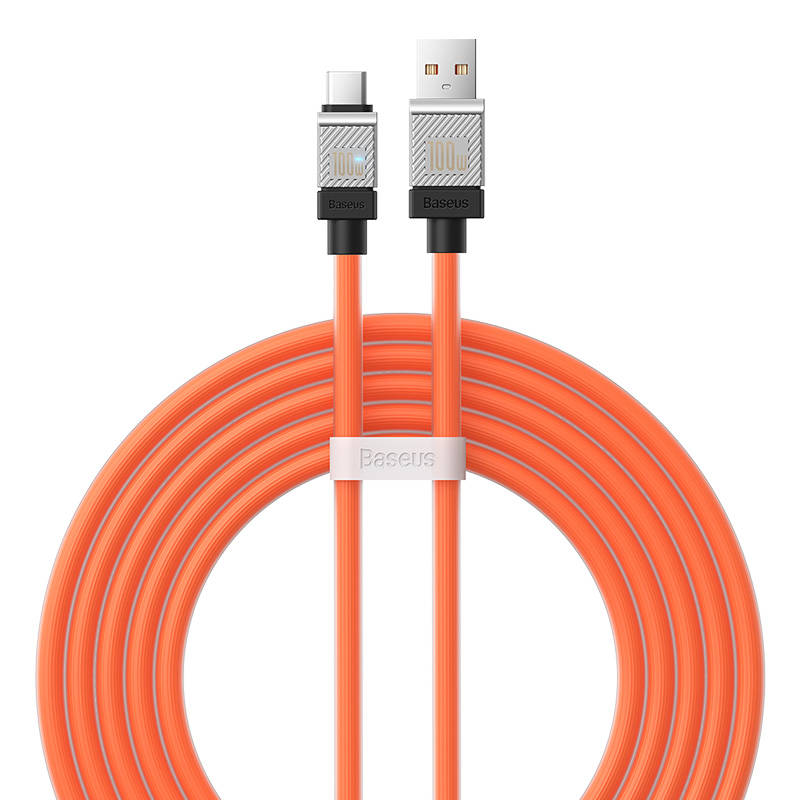 Cable USB do USB-C Baseus CoolPlay 100W 2m (orange)
