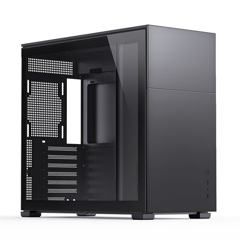 Jonsbo D41 STD Black táp nélküli ablakos ház fekete