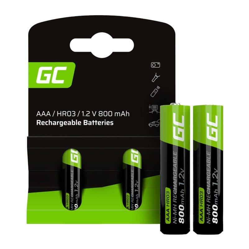 Green Cell 800 mAh AAA akkumulátor (2db/csomag) (GR08)