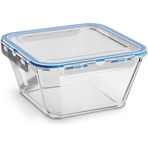 Curver 2,4 literes üveg tároló zárható műanyag fedéllel