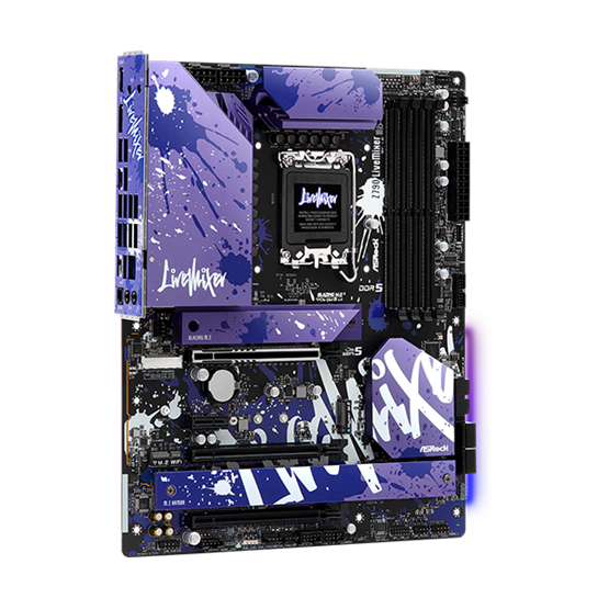 AL ASRock s1700 Z790 LIVEMIXER Alaplap