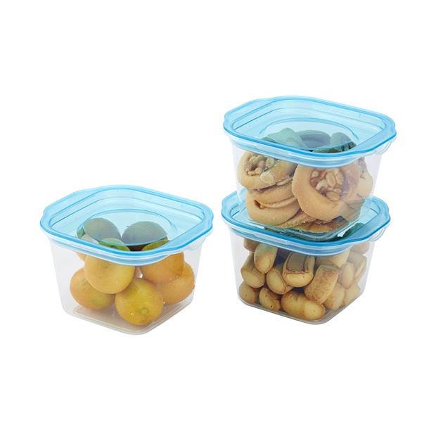 TOO KT-076 3db-os 280ml-es négyzet alakú ételtároló doboz szett TOO KT-076 3db-os 280ml-es négyzet alakú ételtároló doboz szett