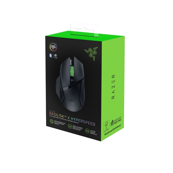 Razer Basilisk V3 X HyperSpeed nélküli gamer egér