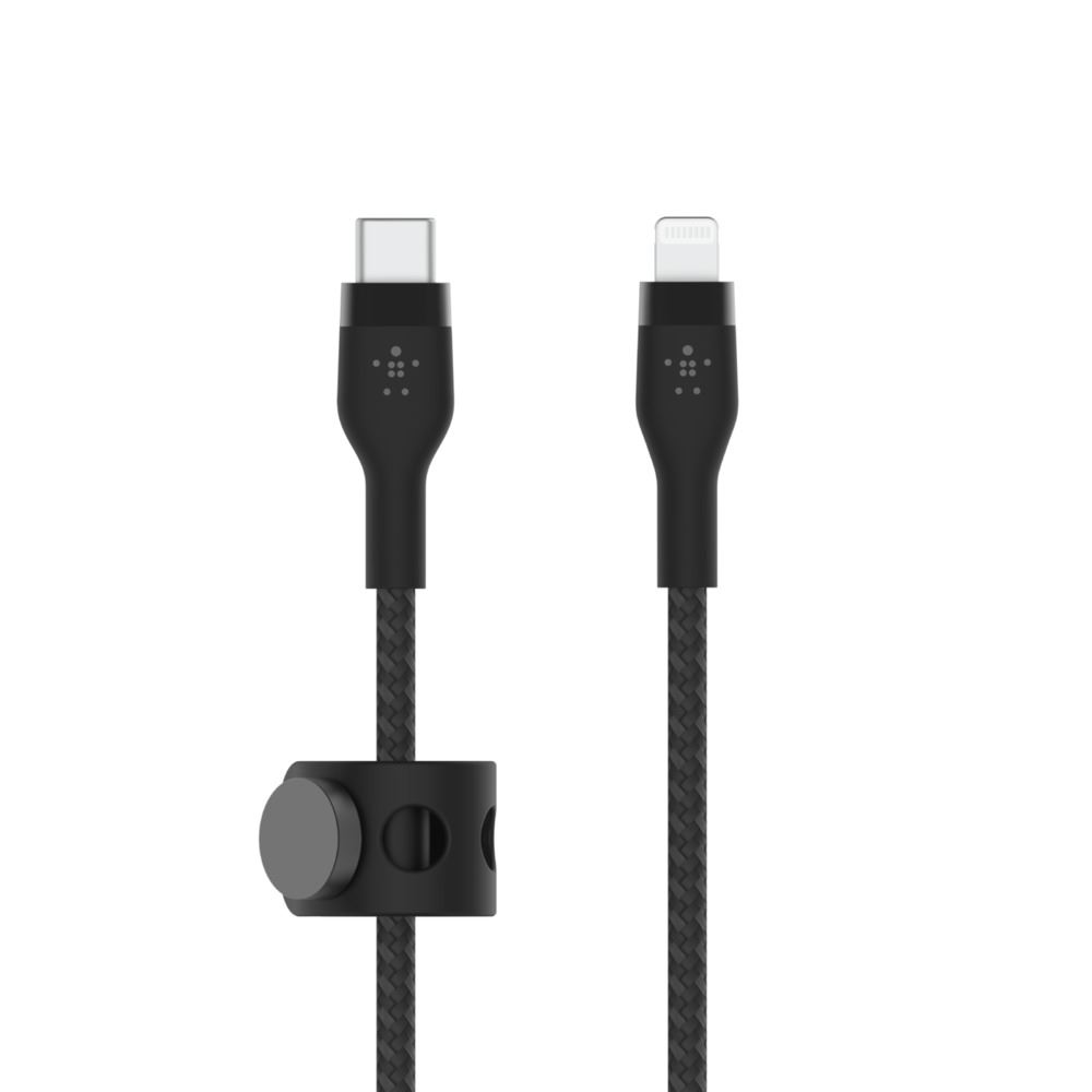 Belkin BOOST CHARGE PRO Flex USB-C - Lightning kábel 1m fekete (CAA011bt1MBK) Belkin BOOST CHARGE PRO Flex USB-C - Lightning kábel 1m fekete (CAA011bt1MBK)