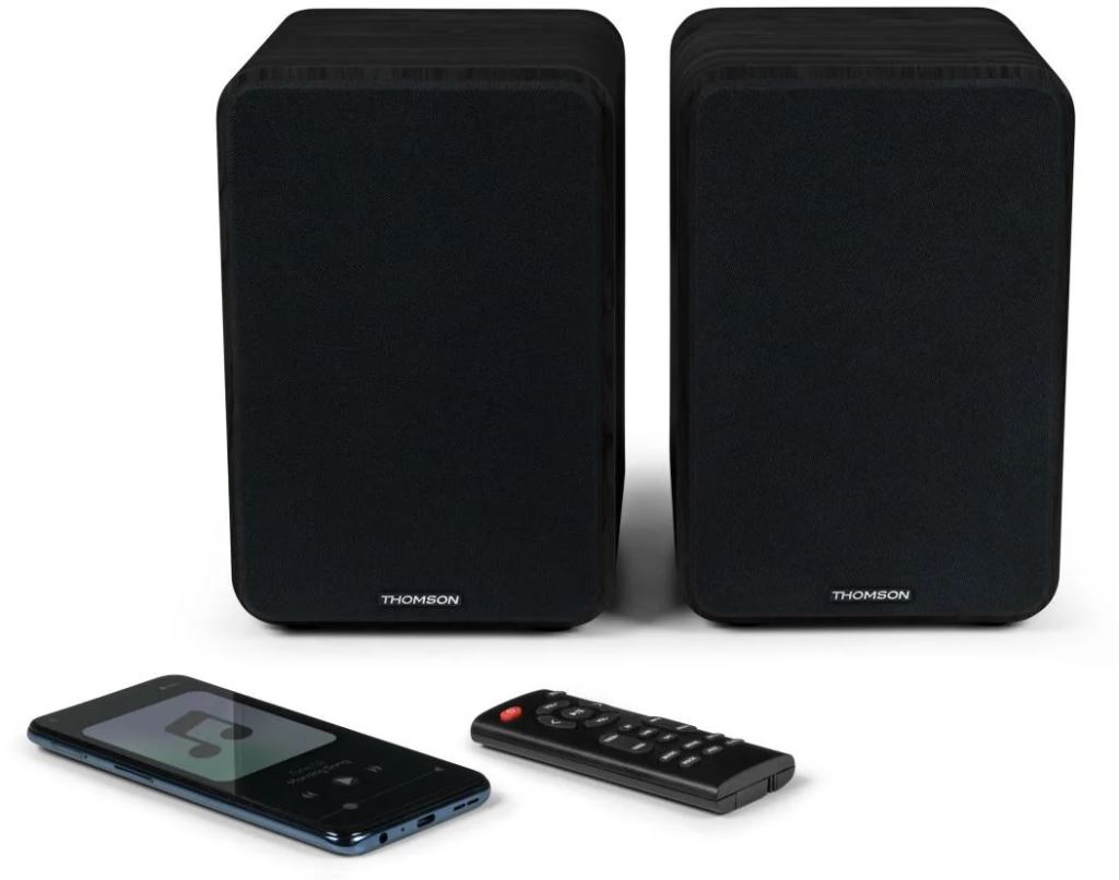Thomson WS600DUO aktív hangszóró pár fekete
