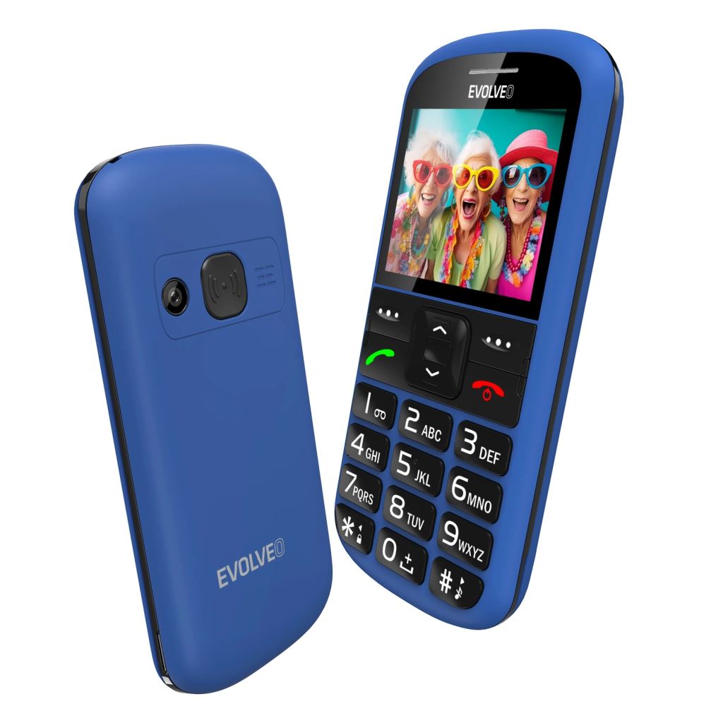 Evolveo EasyPhone XS EP570 2,2" kék mobiltelefon