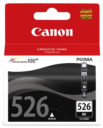 Canon CLI-526 Bk fekete tintapatron (4540B001) Canon CLI-526 Bk fekete tintapatron (4540B001)