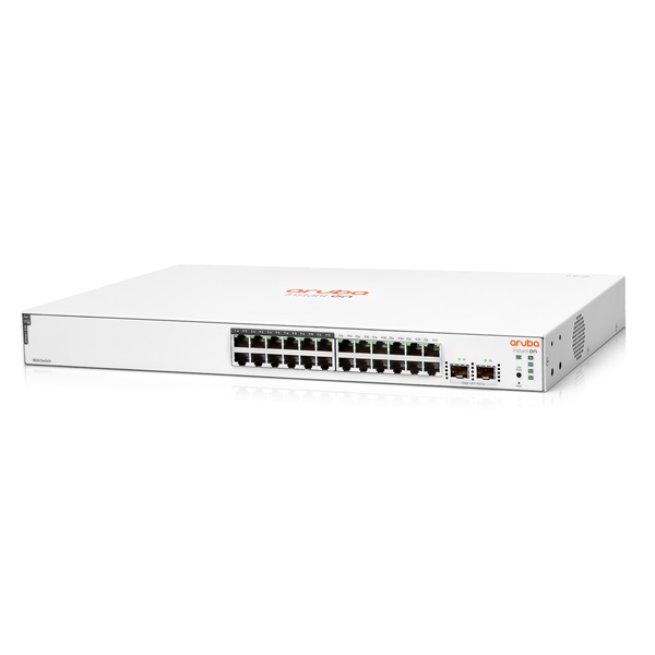 HPE Aruba Instant On 1830 48 port GbE + 2 port SFP menedzselhető PoE switch (JL813A) HPE Aruba Instant On 1830 48 port GbE + 2 port SFP menedzselhető PoE switch (JL813A)