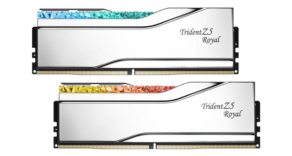  G.Skill Trident Z5 Royal CL30 1.35V  2x48GB F5-6000J3036F48GX2-TR5S 96GB 6000MT/s DDR5 RAM