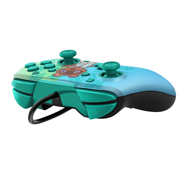 PDP Faceoff Deluxe+ Audio Nintendo Switch Animal Crossing vezetékes kontroller (500-134-EU-C5AC-1) PDP Faceoff Deluxe+ Audio Nintendo Switch Animal Crossing vezetékes kontroller (500-134-EU-C5AC-1)