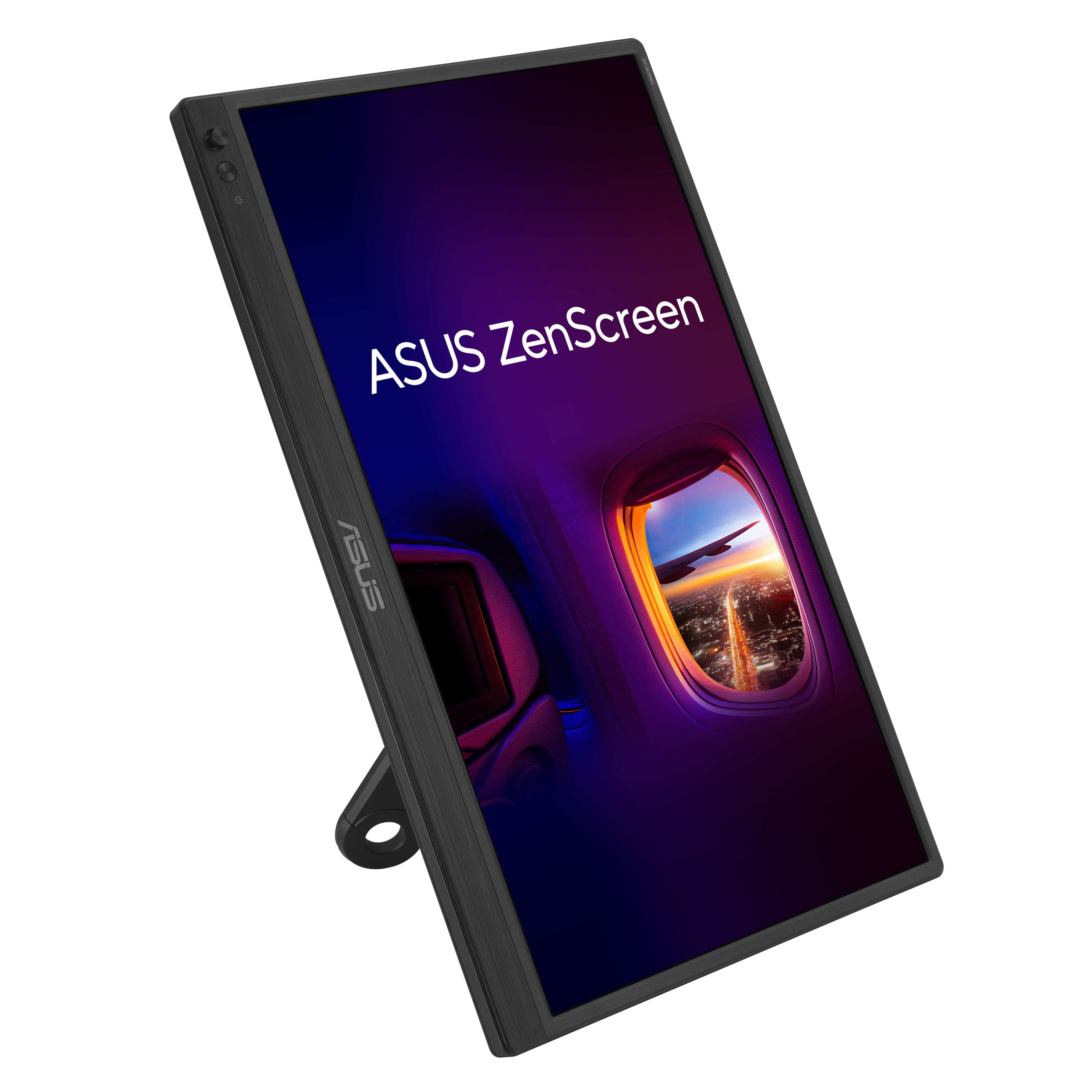 ASUS 15,6" MB169CK ZenScreen Hordozható monitor - 1920x1080, Full HD, LED, IPS, Hangszóró, Fekete