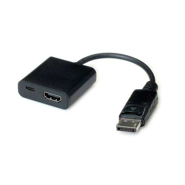 Value Adapter, HDMI F - DisplayPort M átalakító (12.99.3145-10)