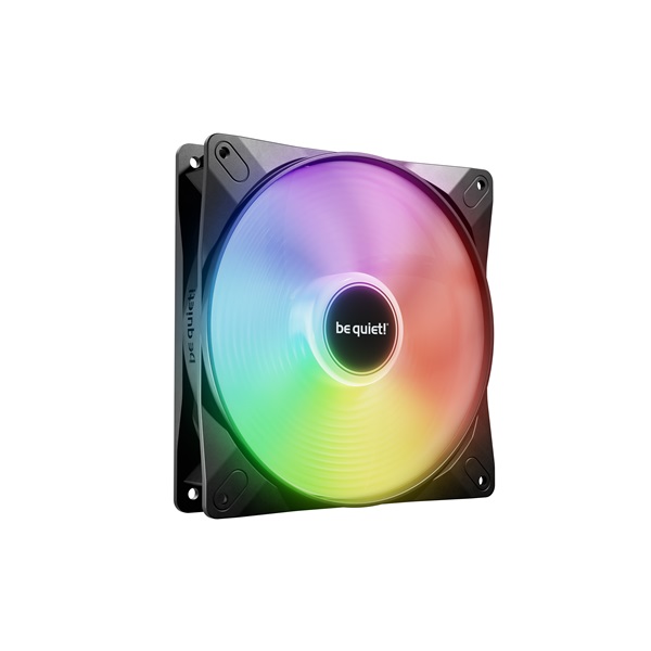 Be Quiet! Cooler 14cm LIGHT WINGS LX 140mm PWM  RGB 1200rpm 22,9dB Fekete 