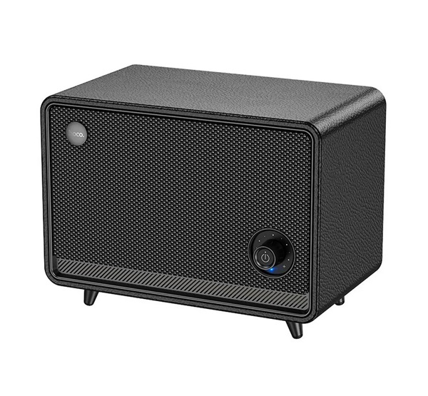 Hoco bluetooth hordozható hangszóró (v5.4, 30W, TF/microSD kártyaolvasó, FM rádió, AUX) FEKETE (BS65)