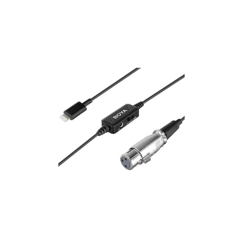 BOYA BY-BCA7 XLR -> Lightning adapter BOYA BY-BCA7 XLR -> Lightning adapter