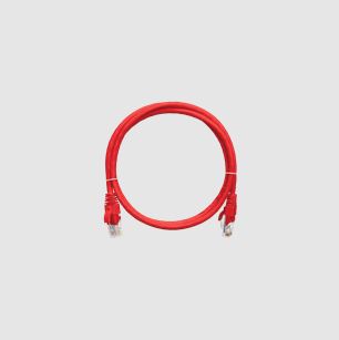 Nikomax Patch kábel UTP, CAT5e, LSZH, 3m, piros
