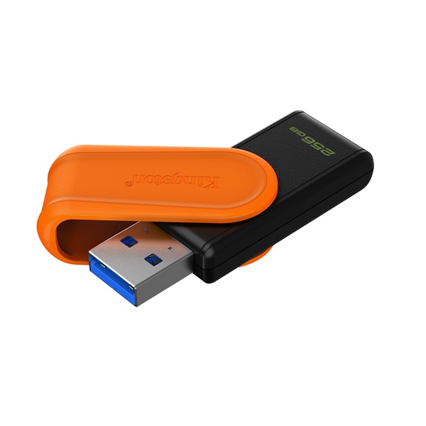KINGSTON 256GB DT Exodia S USB 3.2 Gen 1 Pendrive Fekete-narancs KINGSTON 256GB DT Exodia S USB 3.2 Gen 1 Pendrive Fekete-narancs