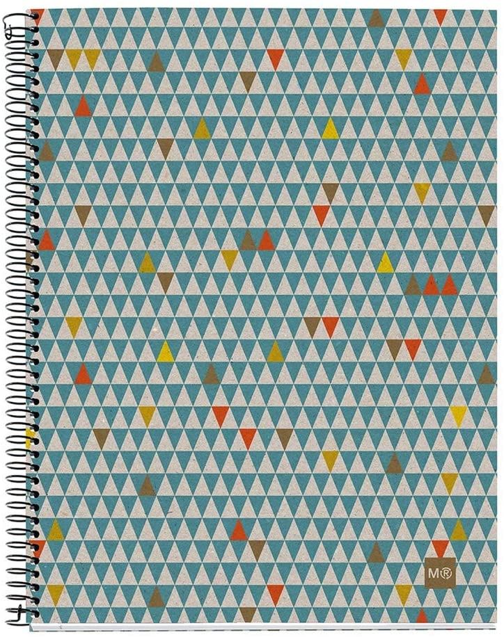 Miquelrius Ecotriangles A4 vonalas spirálfüzet (A15289ETR81)