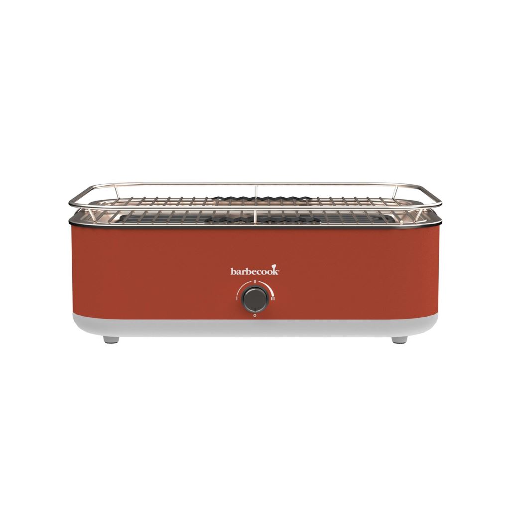 Barbecook BC-ELE-1001 E-Carlo elektromos asztali grill 42,5x33x16,5cm piros  