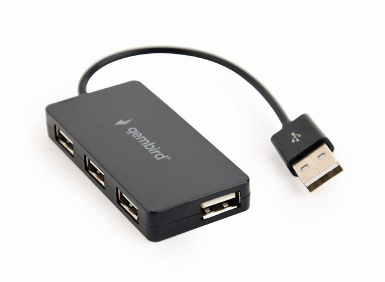 Gembird USB 2.0 HUB 4 portos fekete (UHB-U2P4-04) Gembird USB 2.0 HUB 4 portos fekete (UHB-U2P4-04)