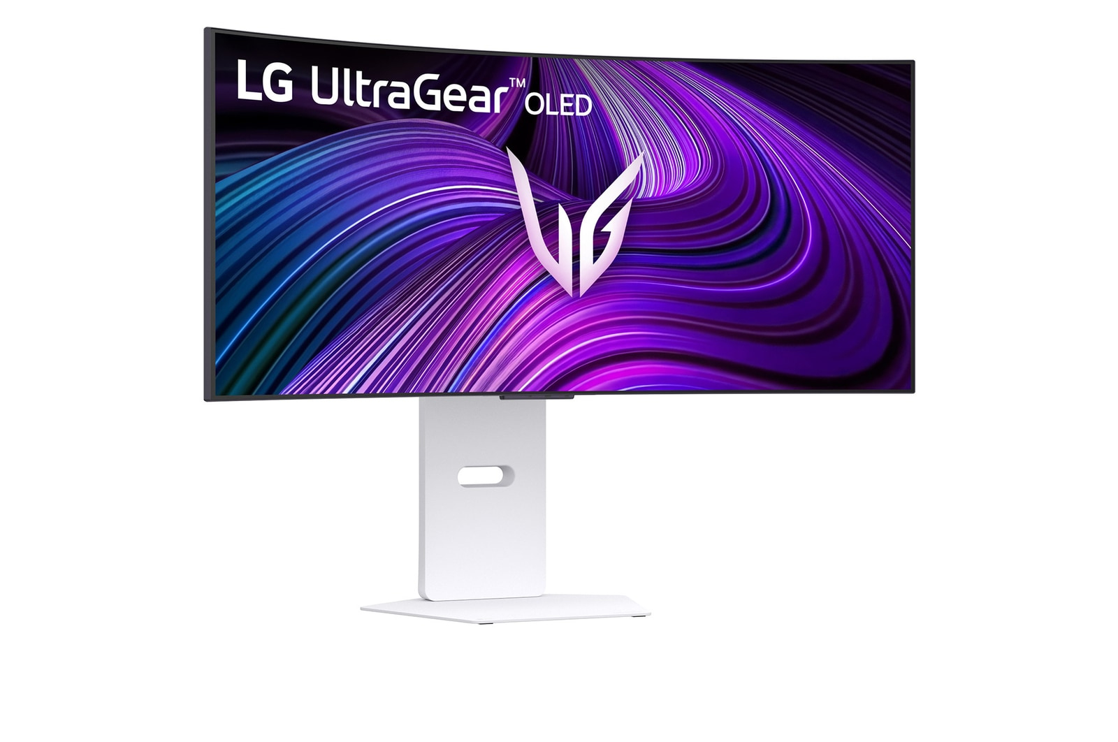 LG  34" 34GX90SA Monitor 3440x1440, WQHD, OLED, 240Hz, 0,03ms, Ívelt, LAN, webOS, FreeSync, G-Sync, Gamer, Smart, Fehér