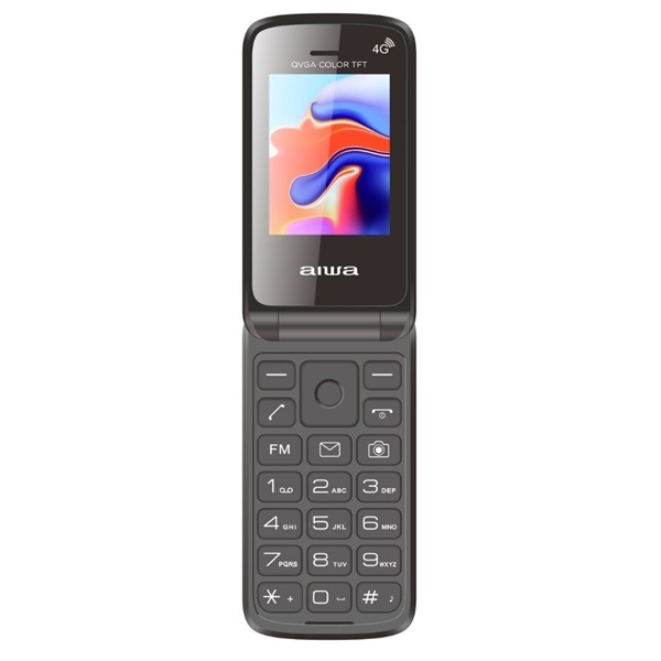 Aiwa FP-30-4G/BK 2,4" DualSIM mobiltelefon Fekete 