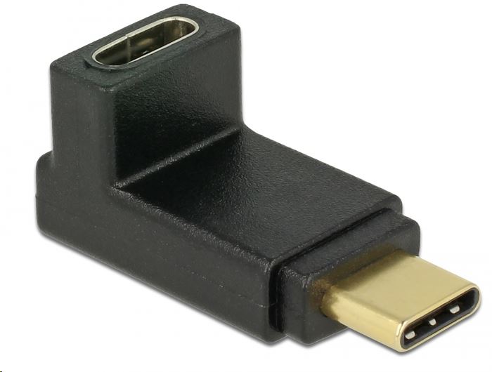 Delock 65914 USB 10 Gbps (USB 3.1 Gen 2) USB Type-C csatlakozó > csatlakozó ívelt, felfelé / lefelé Delock 65914 USB 10 Gbps (USB 3.1 Gen 2) USB Type-C csatlakozó > csatlakozó ívelt, felfelé / lefelé