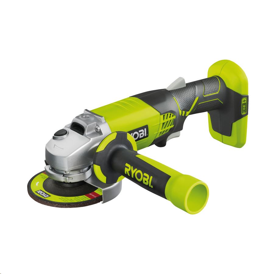 RYOBI R18AG-0 18 V sarokcsiszoló, akkumulátor és töltő nélkül