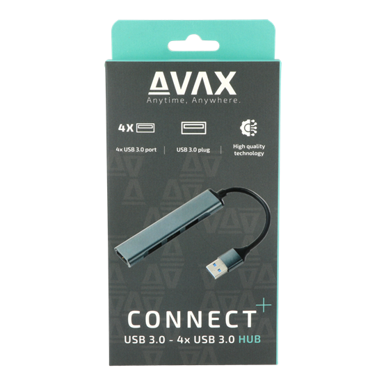  AVAX HB600 CONNECT+ USB 3.0 - 4xUSB 3.0 HUB