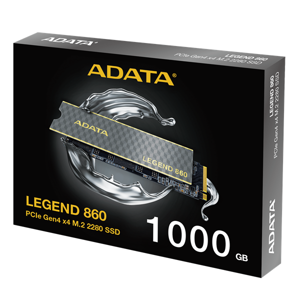ADATA LEGEND 860 M.2 2280 NVMe Gen4x4 1TB  SSD 