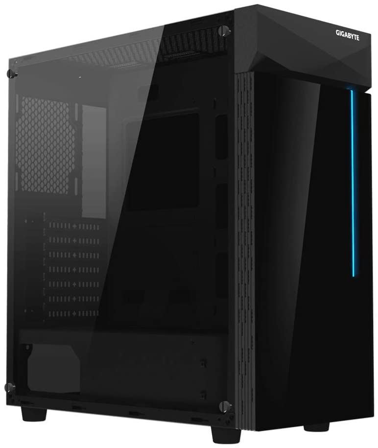Gigabyte C200 GLASS táp nélküli ablakos ház fekete (GB-C200G) Gigabyte C200 GLASS táp nélküli ablakos ház fekete (GB-C200G)