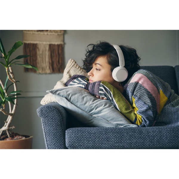 Sony WH-CH520 Bluetooth fejhallgató fehér (WHCH520W.CE7)