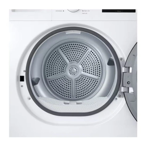 Lg RHA1008NWK Hőszivattyús szárítógép Fehér/Fekete - 8 kg, D energiaosztály