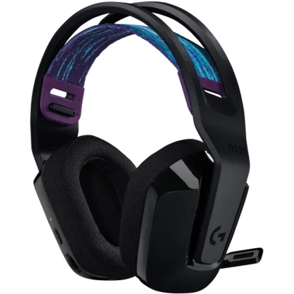 Logitech G535 Lightspeed vezeték nélküli Gaming Headset fekete (981-000972)