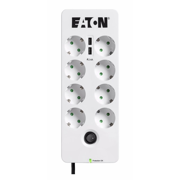 Eaton túlfeszültségvédő - Protection Box 8 Tel@ USB DIN (PB8TUD) Eaton túlfeszültségvédő - Protection Box 8 Tel@ USB DIN (PB8TUD)