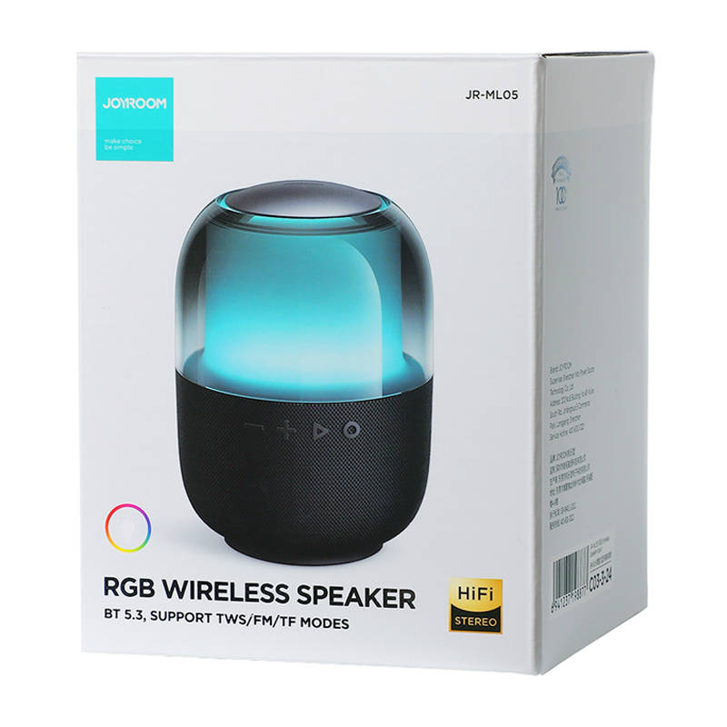 Joyroom JR-ML05 RGB Wireless Hangszóró Joyroom JR-ML05 RGB Wireless Hangszóró