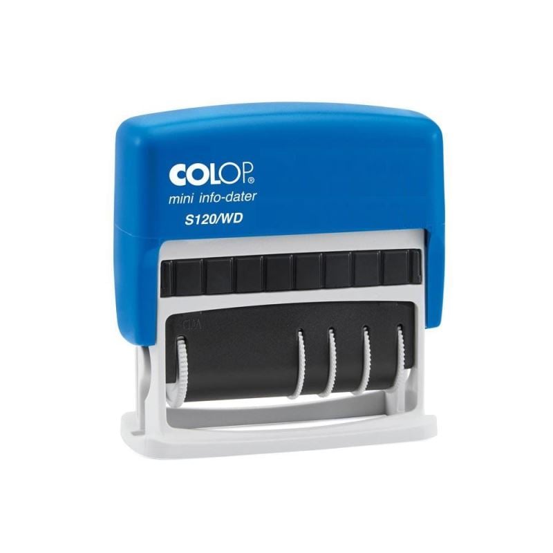 COLOP mini info-dater S120/WD bélyegző fix szavakkal (104975)