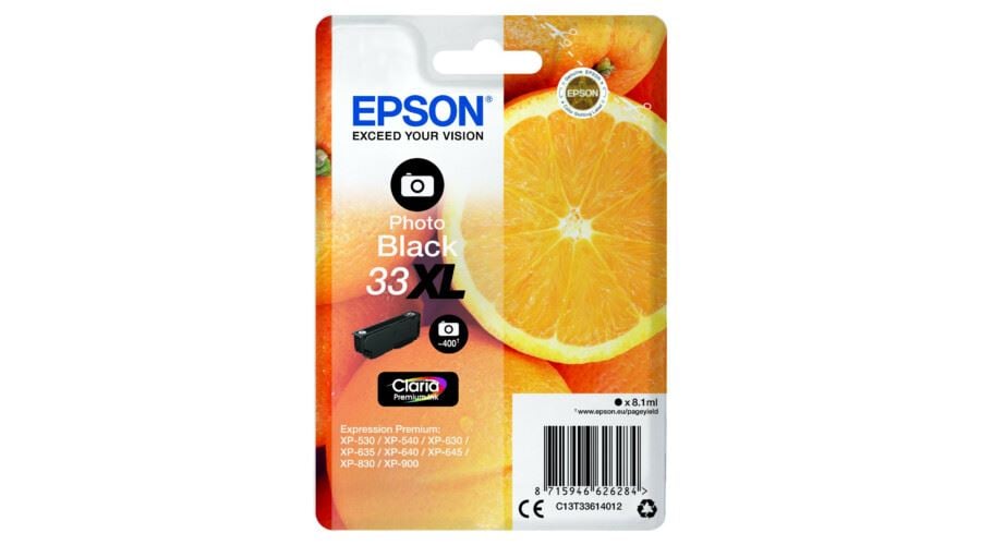 Epson T3361 fekete fotó tintapatron Eredeti Epson T3361 fekete fotó tintapatron Eredeti