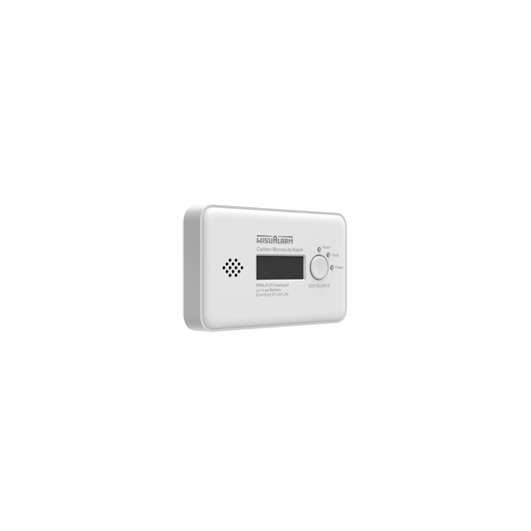 Wisualarm  HY-GC20B  Standalone  Cserélhető 3V akkumulátor Szénmonoxid érzékelő és jelző