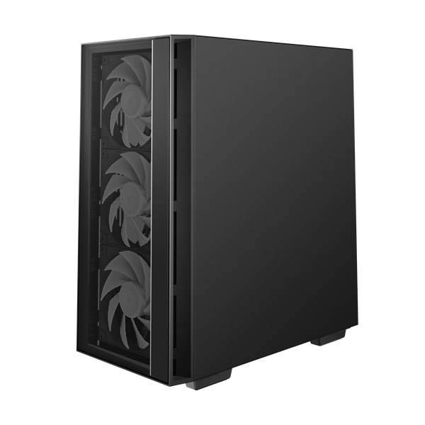 DeepCool MATREXX55 MESH V4 C  fekete  ablakos  3x14cm + 1x12cm A-RGB venti Számítógépház  
