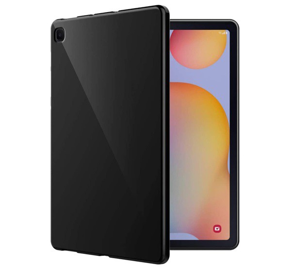 Szilikon telefonvédő (ultravékony) FEKETE [Samsung Galaxy Tab S6 Lite 10.4 LTE (SM-P619) 2022]