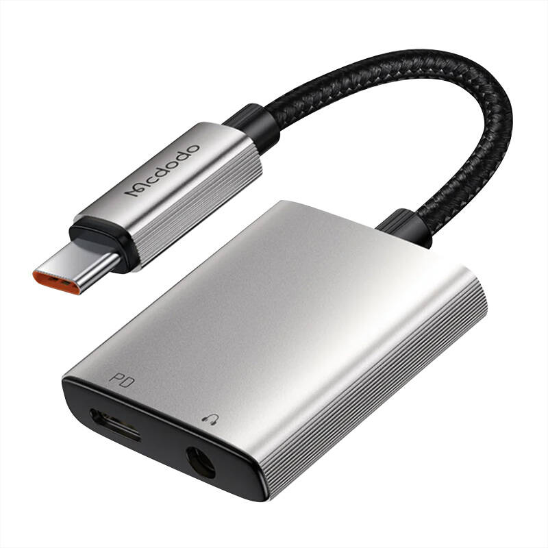 Mcdodo CA-5550 2in1 Lightning to Lightning + DC 3.5mm 2in1 Audio Adapter Mcdodo CA-5550 2in1 Lightning to Lightning + DC 3.5mm 2in1 Audio Adapter