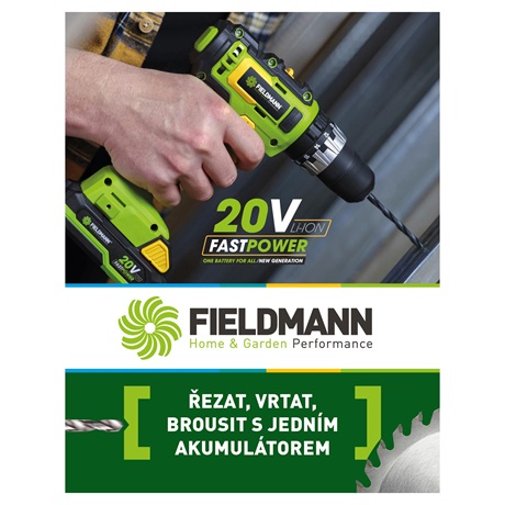 Fieldmann FDUB 70215-0 Akkumulátoros fúró - csavarozó akkumulátor és gyorstöltő nélkül