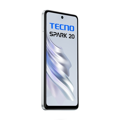 Tecno SPARK 20 8/256 Mobiltelefon Fehér